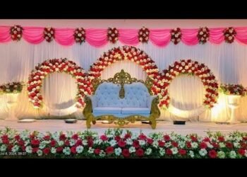 Easy wedding stage decoration ideas|Indian Wedding reception stage design,wedding stage ideas 2025