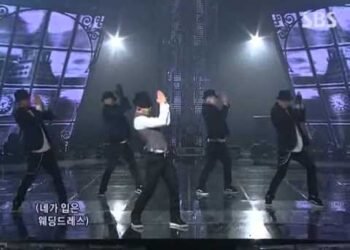 Tae Yang – Wedding dress (태양 – 웨딩드레스) @ SBS Inkigayo 인기가요 091206