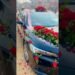 Wedding Automobile decorations V type decorations fresh Flowers 🌹🌹🌹🌸