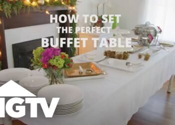 Easy methods to Set a Buffet Table | HGTV