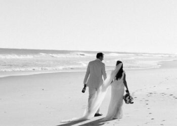 Our intimate wedding ceremony