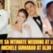 Detalye sa intimate wedding at love story ni Michele Gumabao at Aldo Panlilio