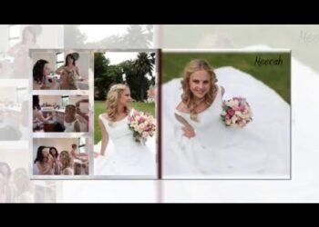 Beautiful Coffee Table Photo Wedding Album