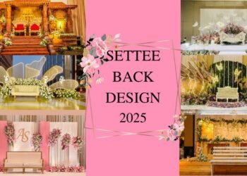 Sette Back Design 2025 🛋️✨|  Easy Stage Decorations #wedding #2025 #decoration #shortfeed