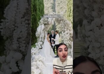 This wedding venue is the stuff of fairytales. ✨