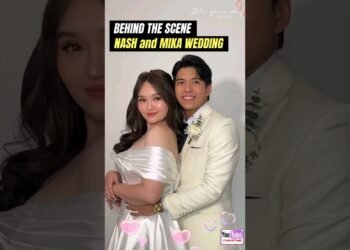 THE WEDDING Of Mika Dela Cruz, Nash Aguas❤ THE INTIMATE WEDDING Of Nash Aguas and Mika Dela Cruz