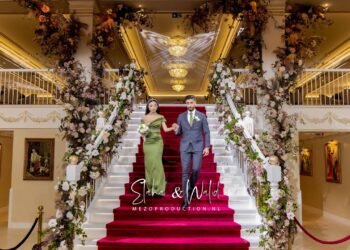 Luxury Afghan Wedding First Entrance With Green Dress.