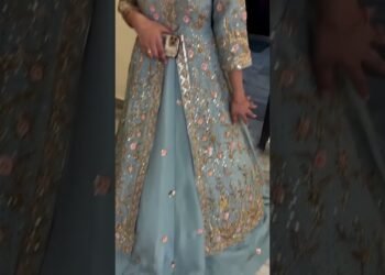 Fancy dress designs for party wear 2024 #youtubeshorts #ytshorts #shorts #partywear