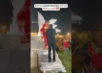 "Luxury Wedding Stage Design ✨ | Aisi Shaadi Sabka Sapna Hai!"#WeddingStage #RoyalWedding