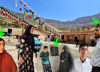 "Masoumeh's luxury wedding party in Arsalan mansion; Sadegh Turkund"