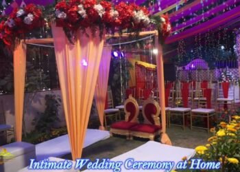 Intimate Wedding Ceremony #chandigarh