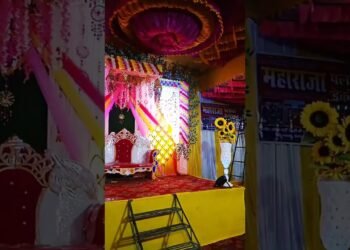 Jaimala wedding stage design #reels #popular #ytshorts #vlogviral #krisn #viralvideo #shorts #videos