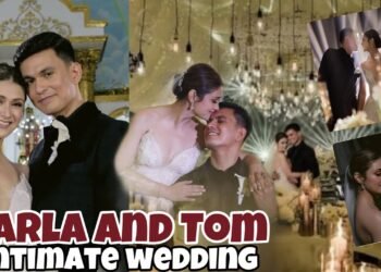 CARLA ABELLANA AND TOM RODRIGUEZ INTIMATE WEDDING ❤️ WEDDING RECEPTION NAPAKABONGGA