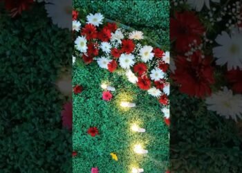 Wedding stage decoration.. ✨🌻#wedding #vijayadecorator #decoration #photography #design #artificial