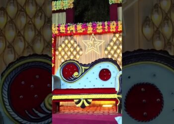 @DacorationWalaR2D Wedding stage dacoration design latest styles 2025#wedding #youtubeshort