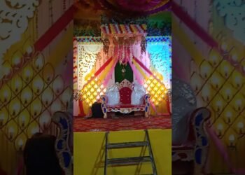 wedding stage design #reels #popular #ytshorts #vlogviral #krishna #viralvideo #shorts  #videos