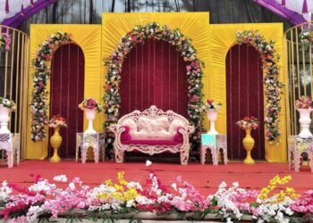 Recent Design Stage Decoration Ideas | Wedding Stage Decoration Ideas | Easy methods to Make Wedding Stage