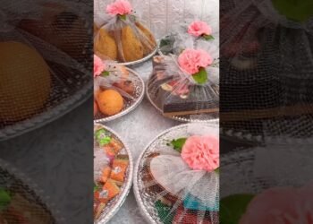 Wedding Trays Decoration🩷 | Seer Varisai Thattu Packing Ideas💡 | Traditional decorations✨️