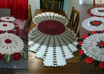 #shorts #youtubeshortvideo #shortviralvideo #crochet table mats/runners