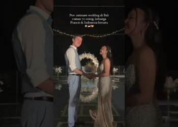 INTIMATE WEDDING DI BALI CUMAN 70 ORANG! Prancis x Indonesia🇮🇩🇫🇷