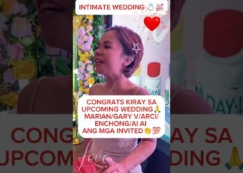 KIRAY CELIS: ENGAGED NA INTIMATE WEDDING WITH FAMILY AT CLOSE FRIENDS SWEET. #wedding #kiray #sweet