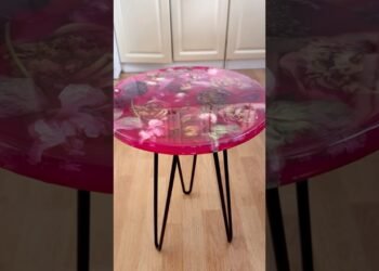 Epoxy Table. Resin Art. #epoxy #resin #diy #easyresin #epoxy_resin #resinart #diy #resin