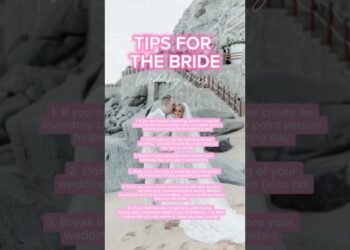 Brides! Save These Wedding Planning Suggestions for Your Wedding Day!