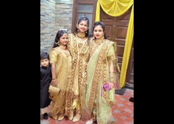 #Hyderabad traditional wedding dress(Khada Dupatta)#6 Yard long Dupatta#Amazing look#