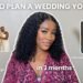 How To Plan A Wedding YOURSELF in 3 months on a BUDGET + Wedding Planning *CHECKLIST*