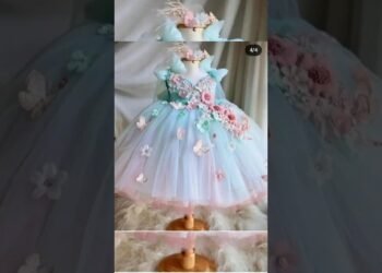 Baby Girl Eid, Summer & Party Frock Designs 2025 | Wedding Wear Dresses |