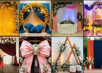 Recent Stage decoration design ideas | wedding stage decoration 2025 | Indian Wedding Stage decoration
