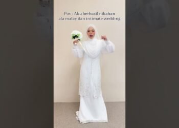 Aku yang berhasil menikah intimate wedding