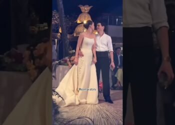 RESEPSI INTIMATE WEDDING LUNA MAYA #lunamaya #shorts  #lunamayamaximebouttier #maximebouttier
