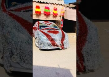 Beautiful Wedding Automotive Decorations |#youtubeshorts #viralvideo #ytshorts #trending
