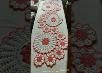 table runner # crochet table # cloths #