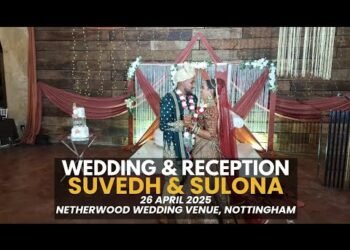 E2R: Wedding & Reception | Suvedh & Sulona | Netherwood Wedding Venue, Nottingham | 26 Apr 2025