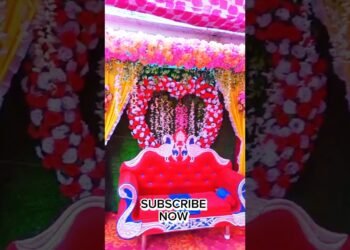 sirf mohabbat korte hai//flower design stage of wedding//#wedding #trending #shorts