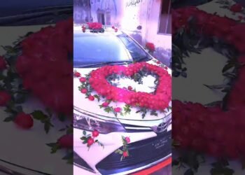 Heart Shape wedding Automotive Decorations |#youtubeshorts #ytshorts #viralvideo