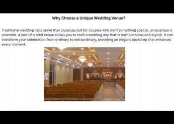 Unique Wedding Venues Designed for Stylish Couples