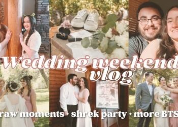 Wedding Week Vlog | raw moments, shrek party, rehearsal & more BTS