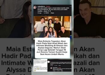 Maia Estianty tegaskan akan hadir pada saat akad nikah dan intimate wedding Al Ghazali dan alyssa