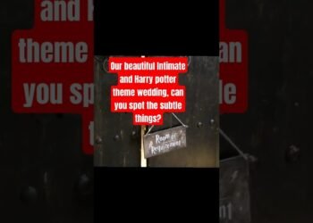 Our Intimate beautiful and Harry Potter theme Wedding at Le Petit Chateau Northumberland England UK