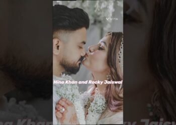 Hina Khan's & Rocky Jaiswal Intimate Wedding Ceremony #trendingsong #trendingshorts #hinakhan