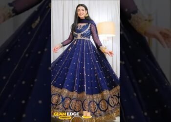 Beautiful party wear dress #fashion #shorts #trending #partywear #wedding #dress