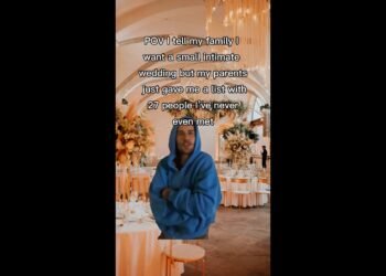 POV You Want An Intimate Wedding But Your Parents Have Different Plans