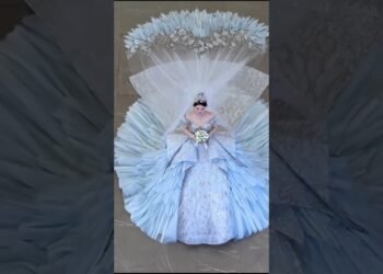 Korean wedding gowns for ladies/dreamy dresses /princess gowns #2025 #dress #dreamdress#dressinggown