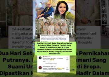 Usai Gelar Acara Intimate Wedding Putranya. Maia Estianty dan Irwan Mussry Pamit Undur dr Indonesia