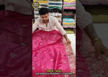 HEAVY IMPORTED FABRIC WEDDING WEAR PREMIUM SAREE 😍🥻 || BEST 2025 PARTY'WEAR SAREE ✅♥️ ||