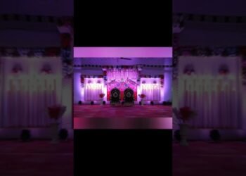 For easy & intimate wedding hall decoration ❤️ setups on this yr 💕 #halldecoration #chiku3105
