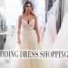 COME WEDDING DRESS SHOPPING WITH ME & BRIDAL SKINCARE | Lydia Elise Millen